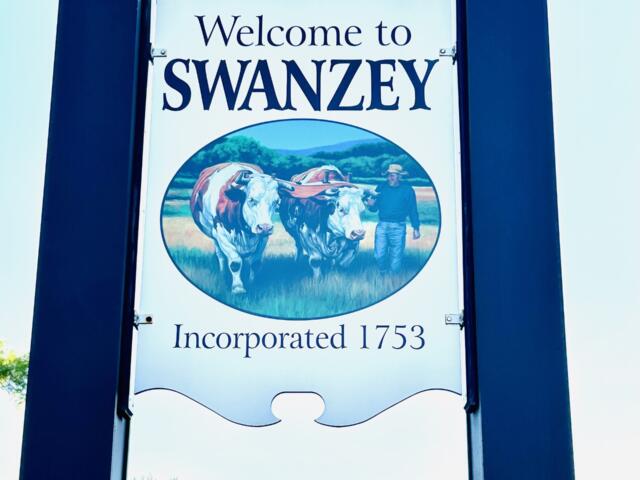 Town of Swanzey sign