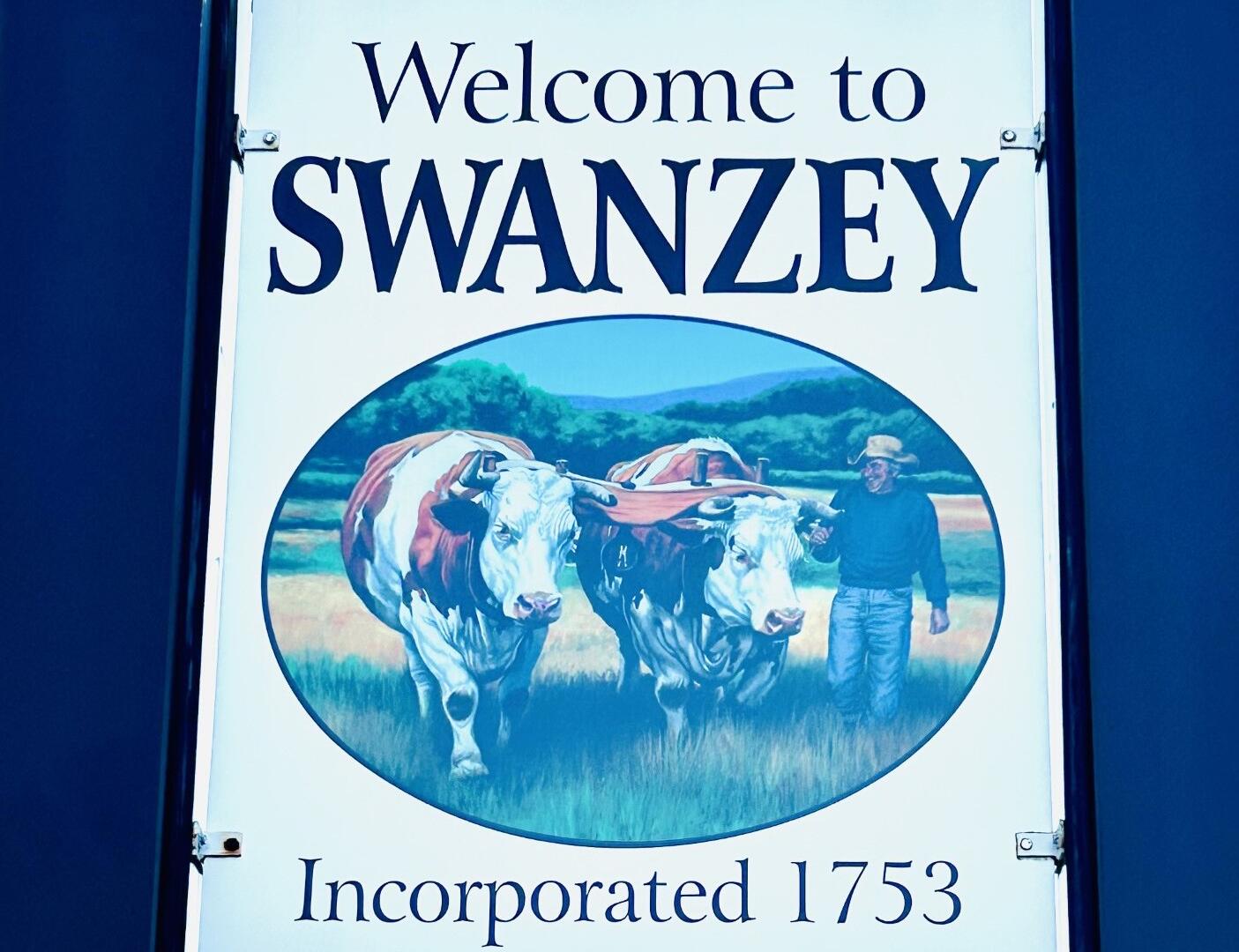 Town of Swanzey sign