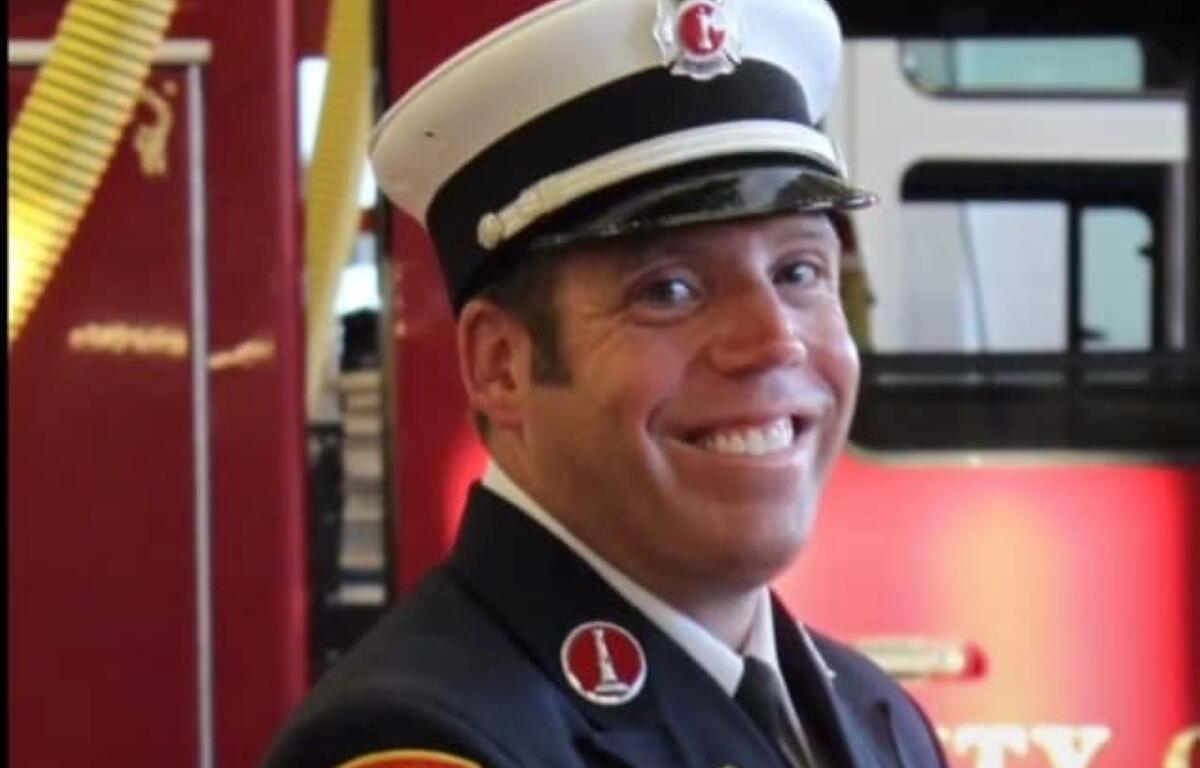 Lt. Aaron Cooper of the Keene Fire Department