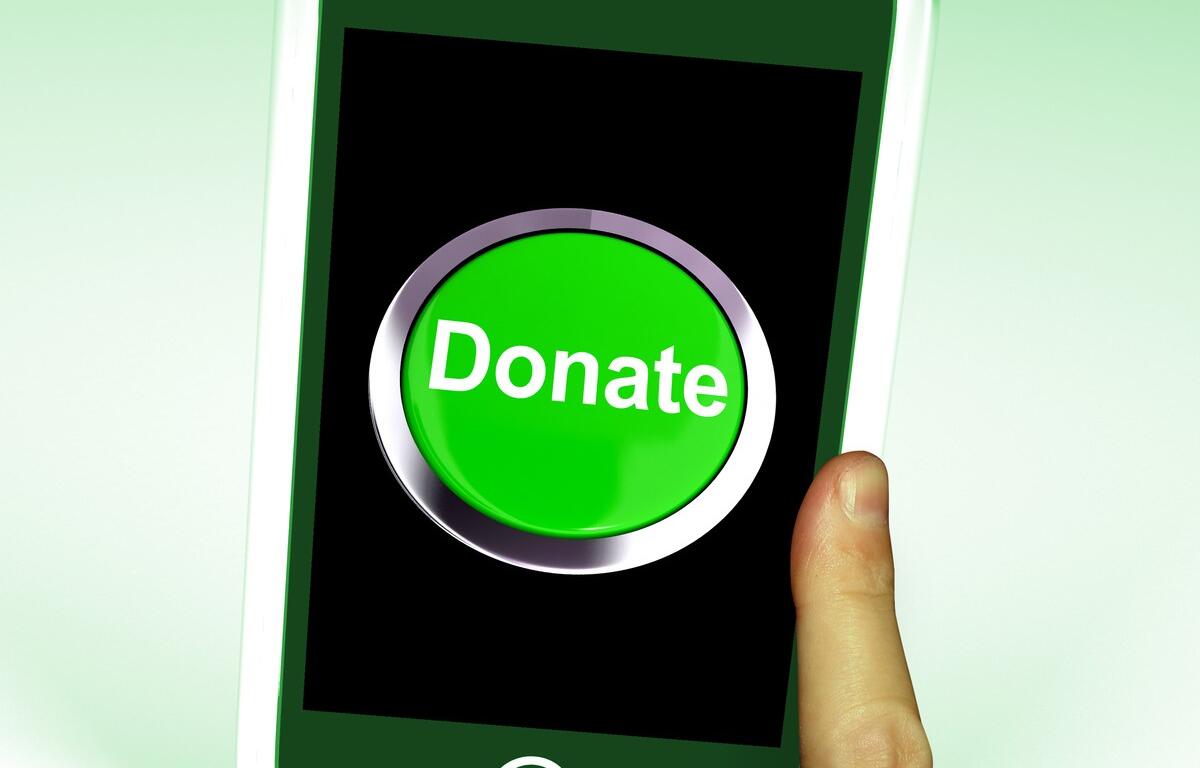 Donate button