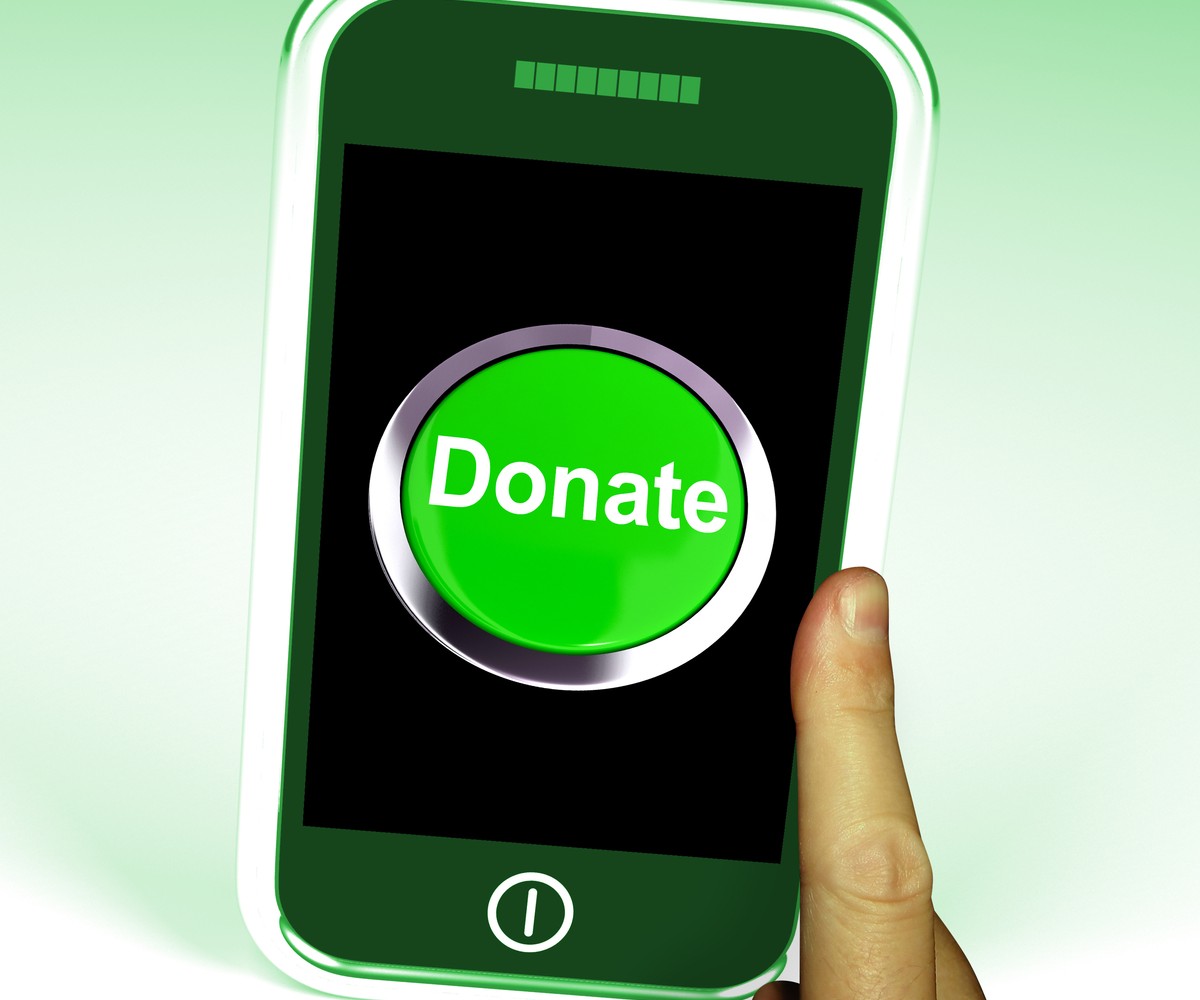 Donate button