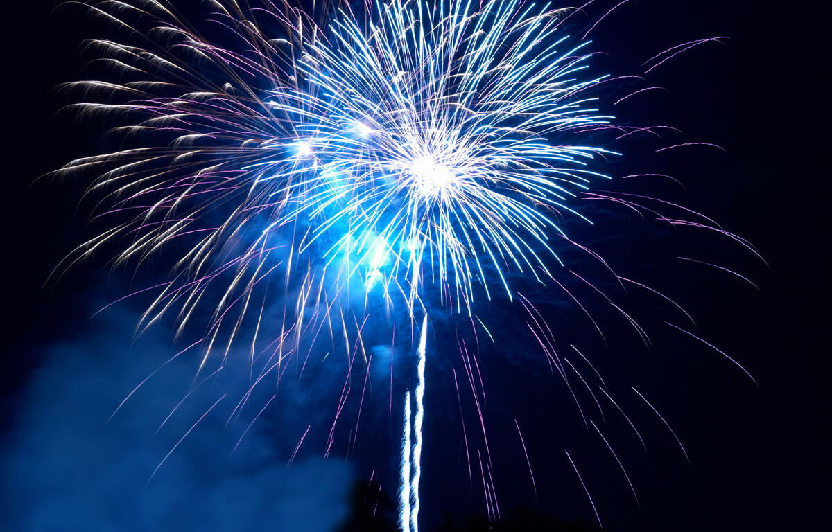 Fireworks display
