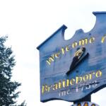 Brattleboro town sign