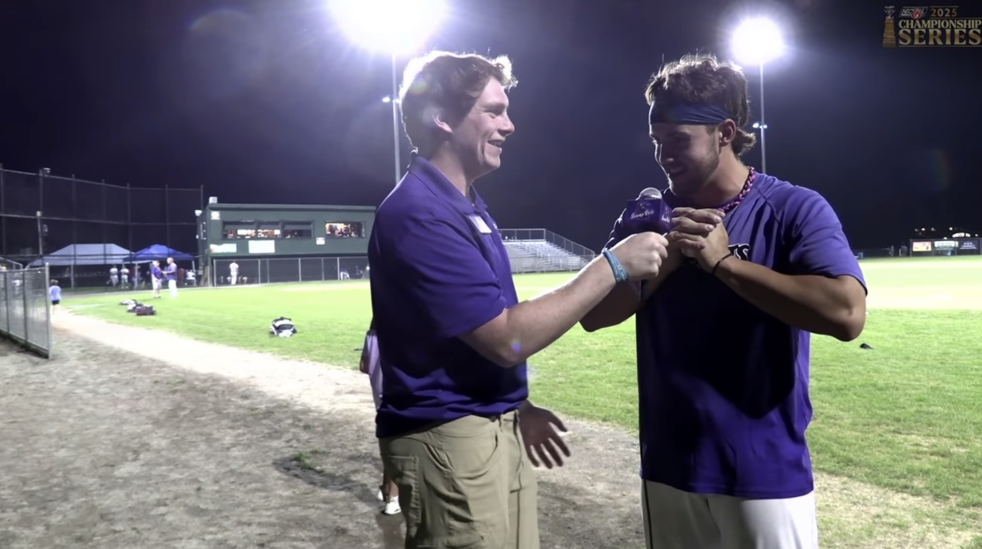 Ripken Reese in post-Swamp Bats game interview