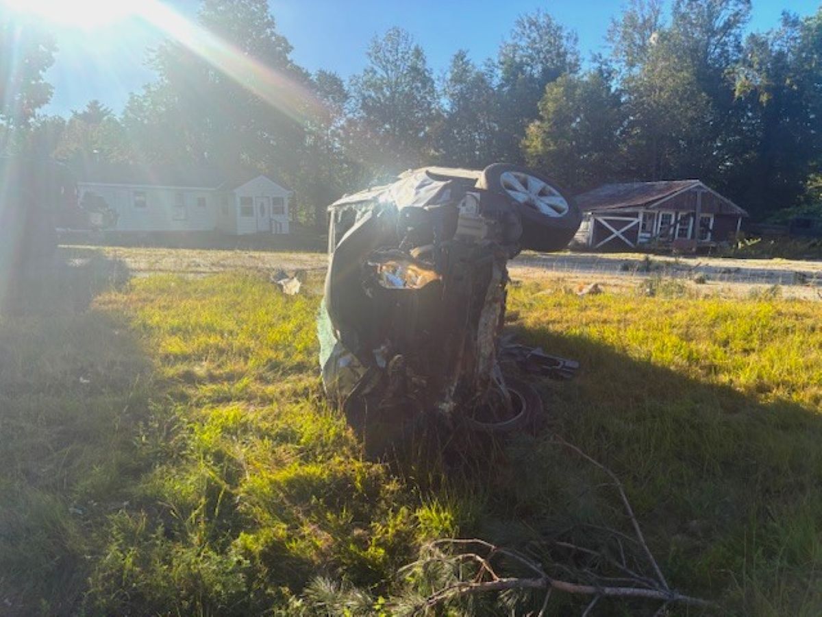 Vehicle involved in Stoddard rollover crash