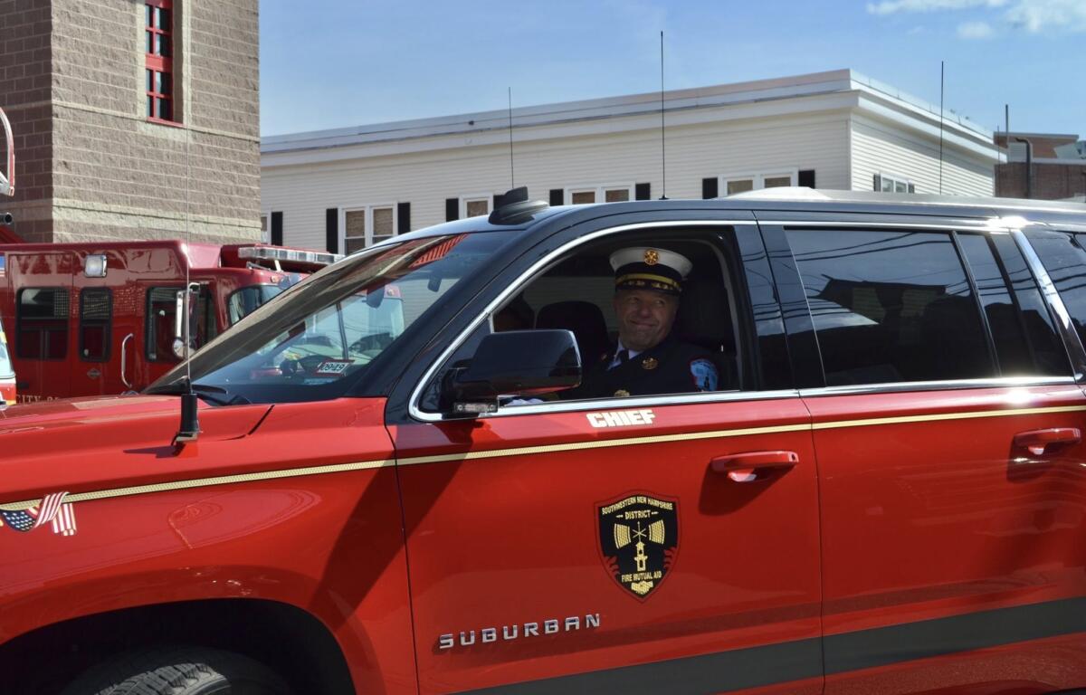Chief Joseph Sangermano retiring Southwestern N.H. Fire Mutual Aid
