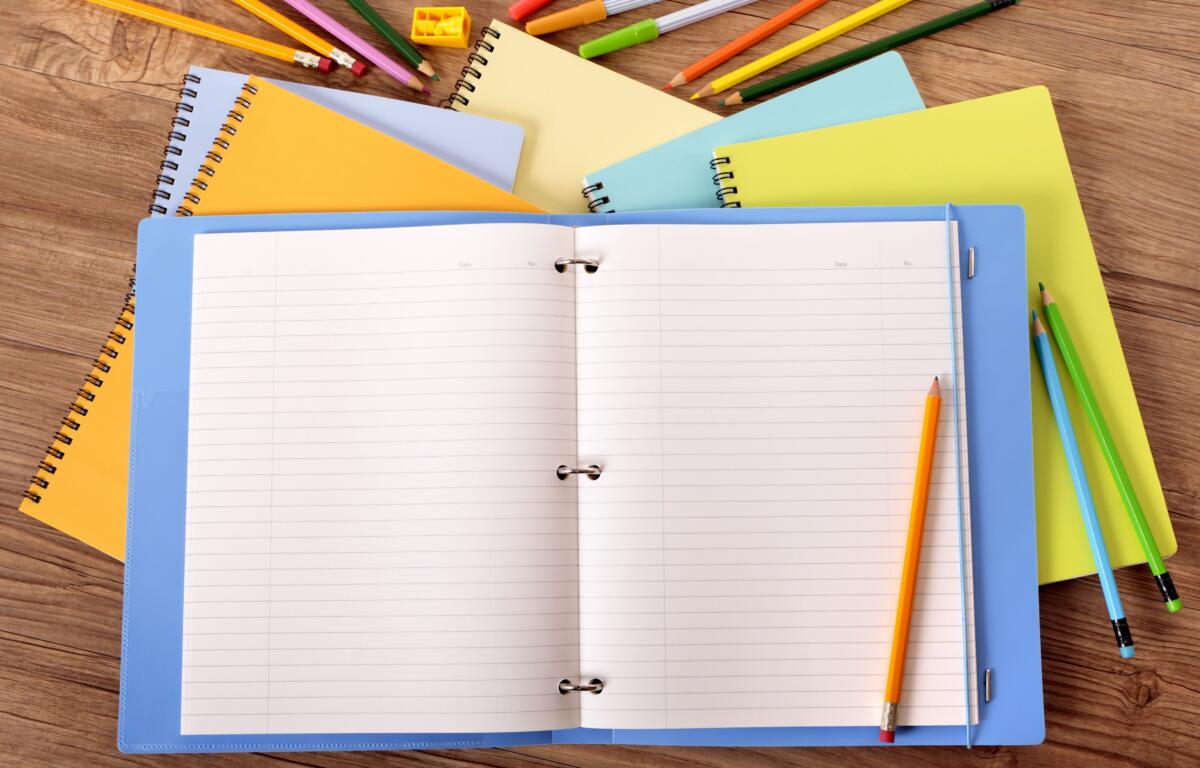 School notebooks
