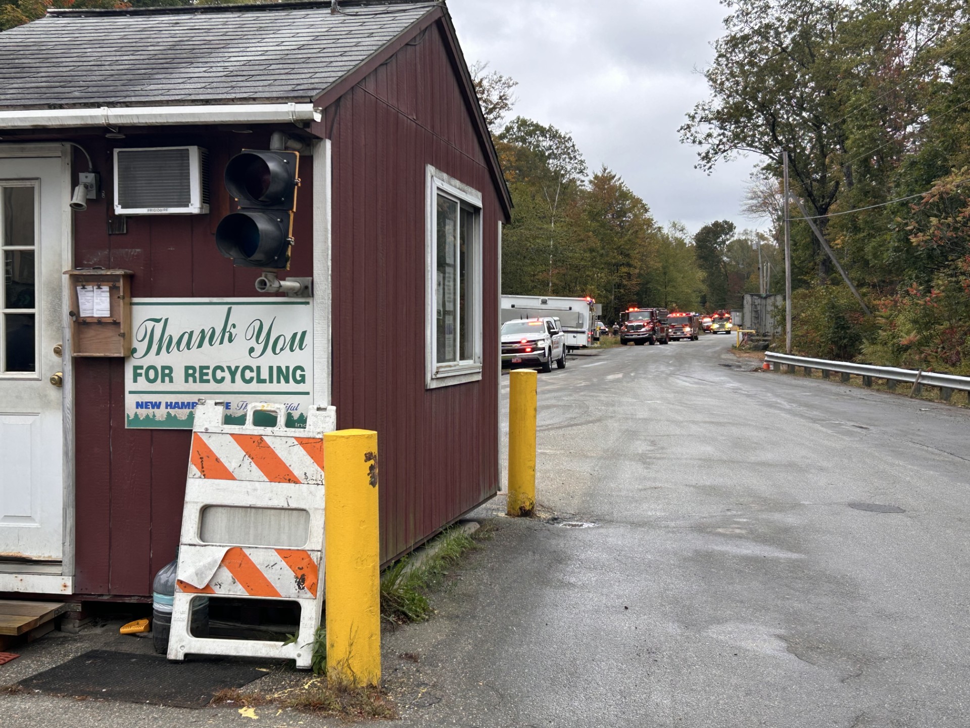 Keene Transfer Station fire