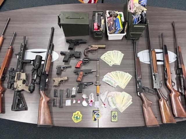 Firearms seized by Brattleboro Police