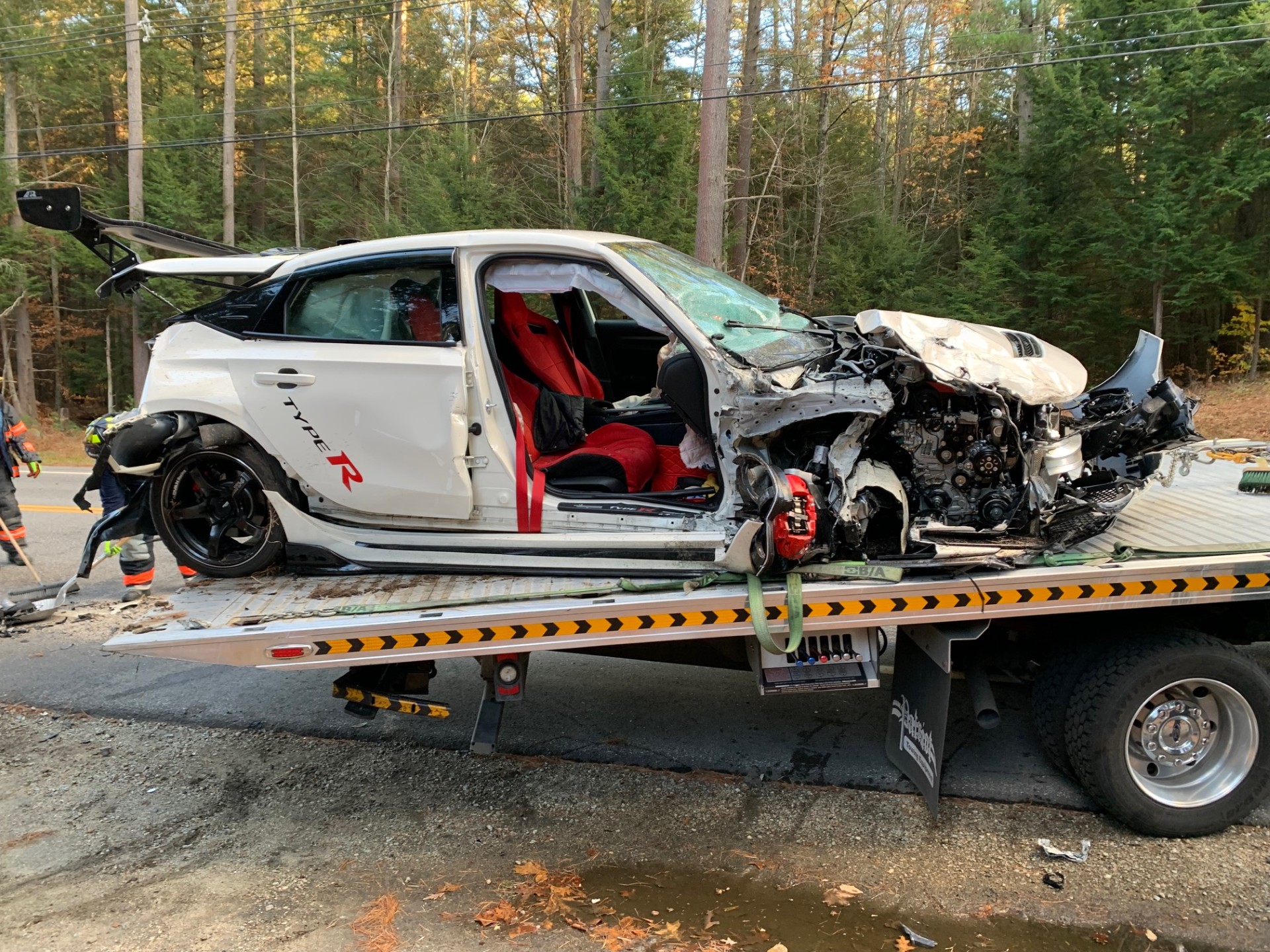 Honda Civic involved in accident in Swanzey Saturday