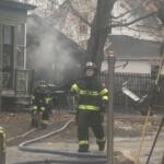 Keene firefighters put out fire on Blake Street