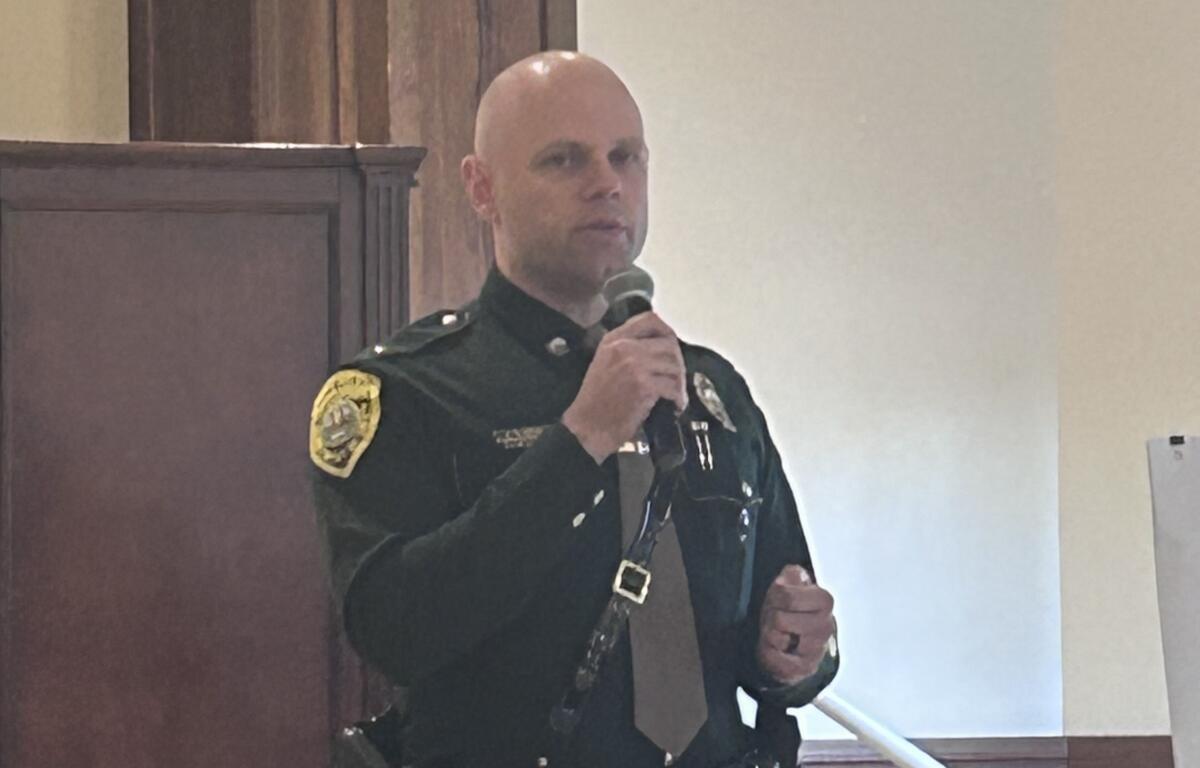 NH State Police Lieutenant Sean Eaton