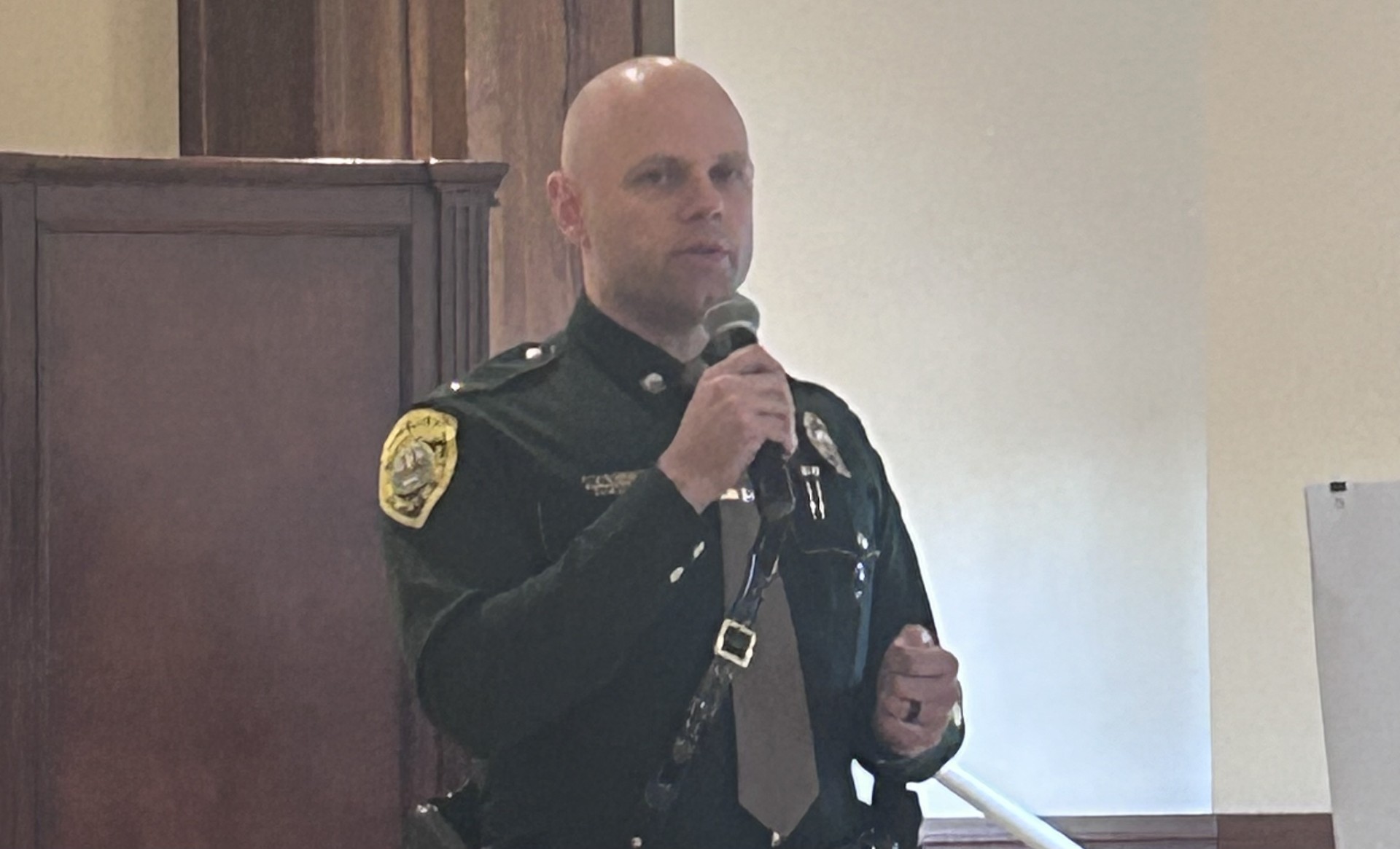 NH State Police Lieutenant Sean Eaton