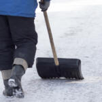 Snow shoveling