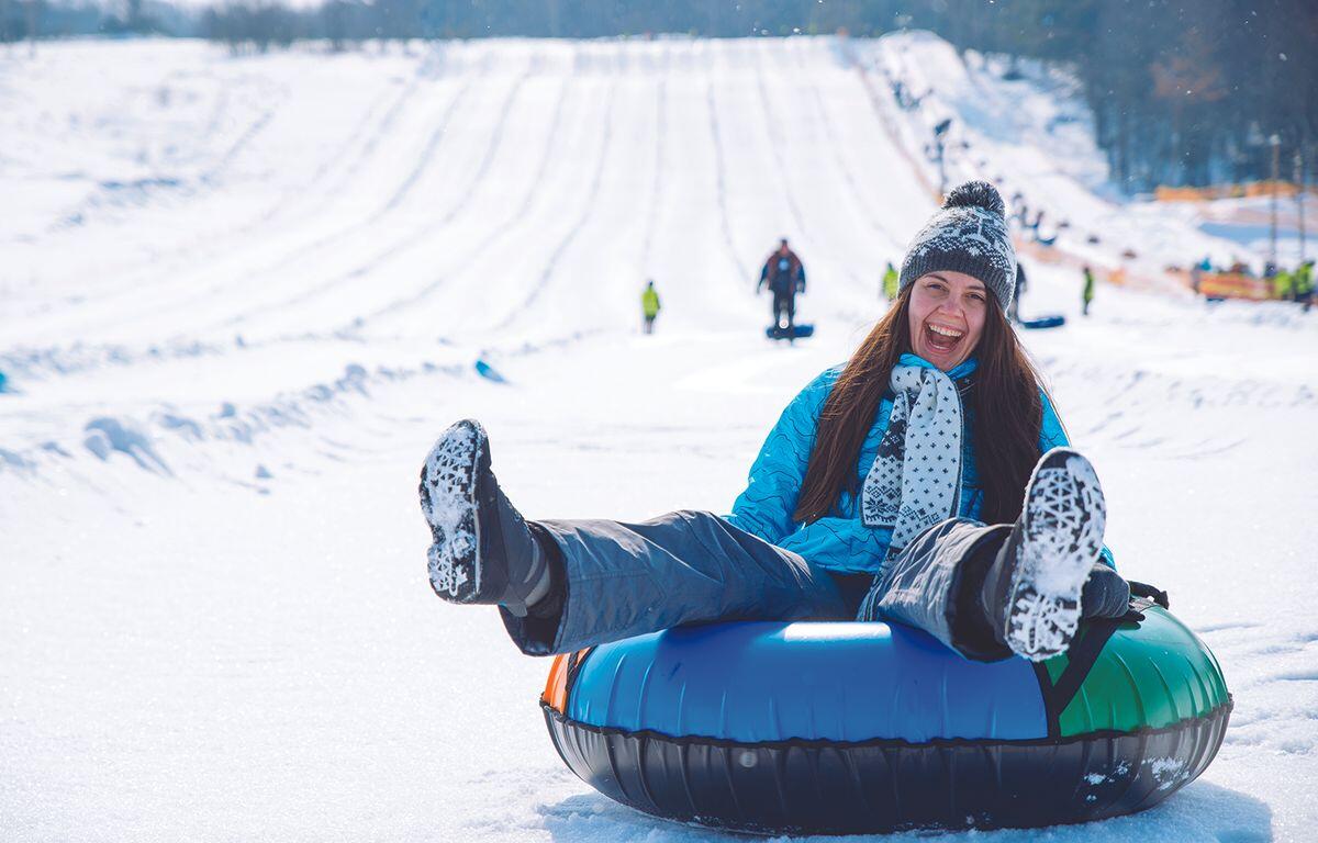 Snow tubing