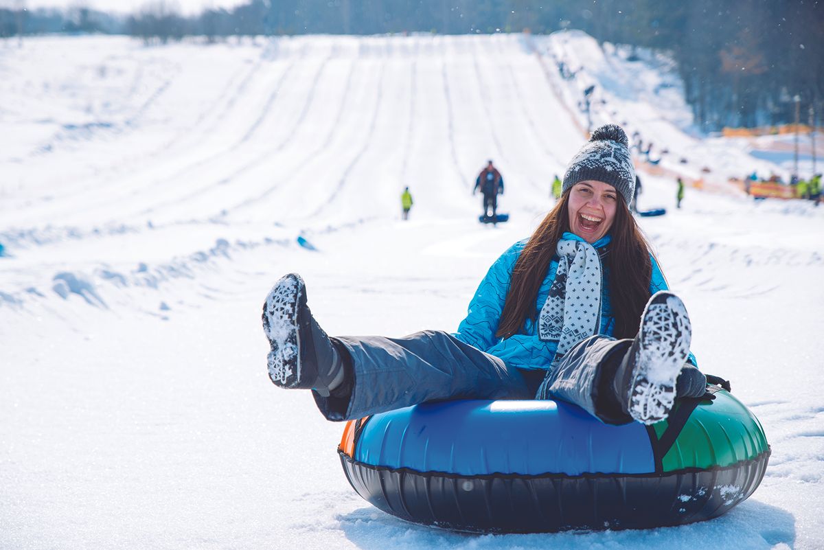 Snow tubing