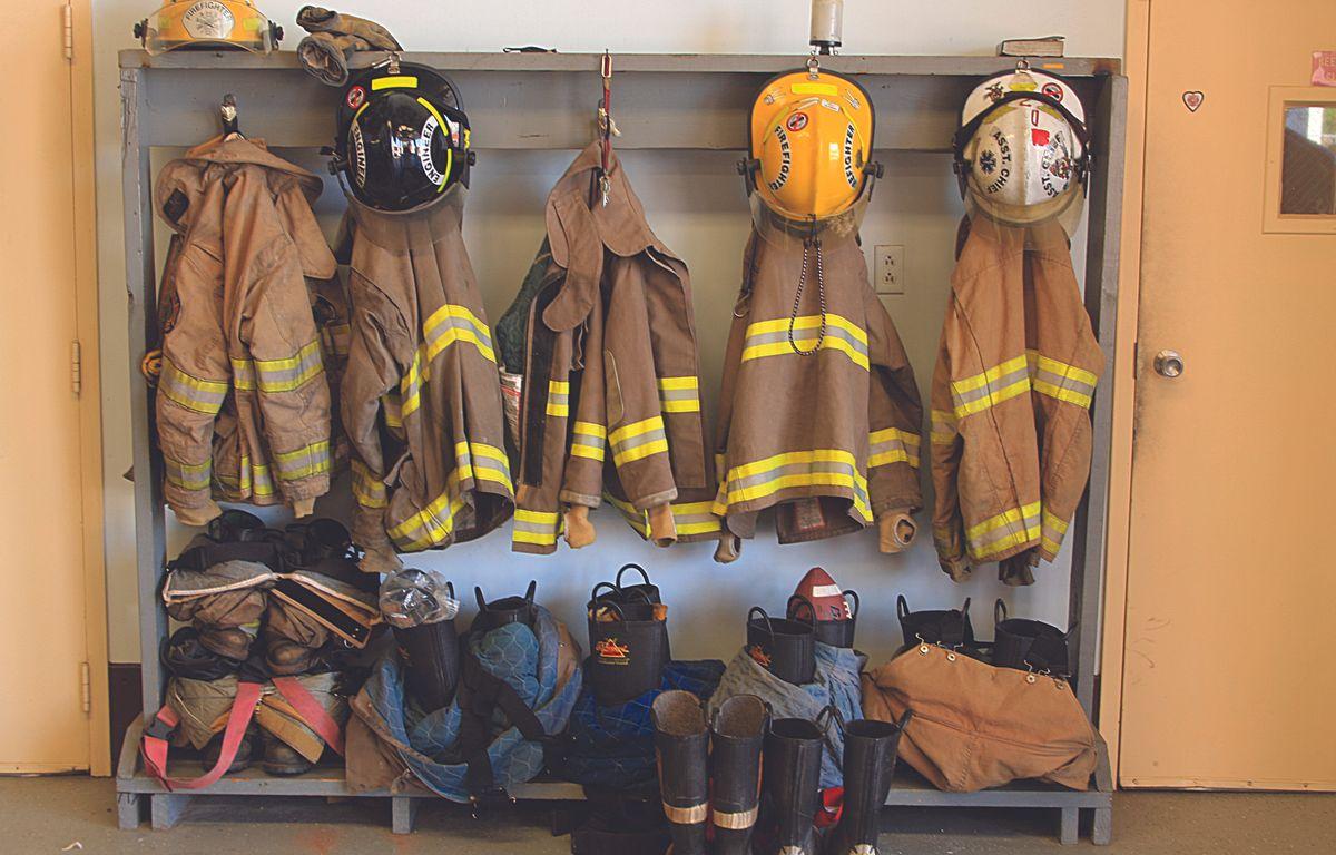 Firemen's uniforms