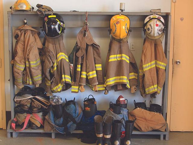 Firemen's uniforms