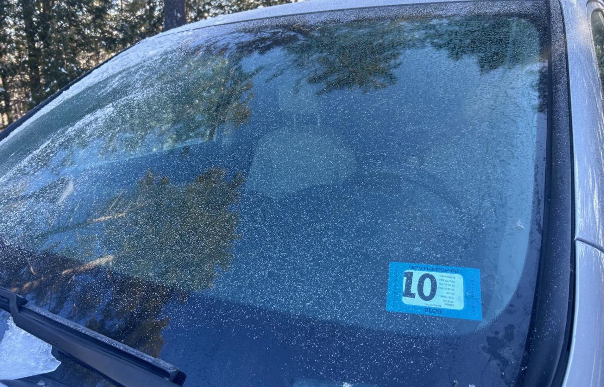 NH state inspection sticker