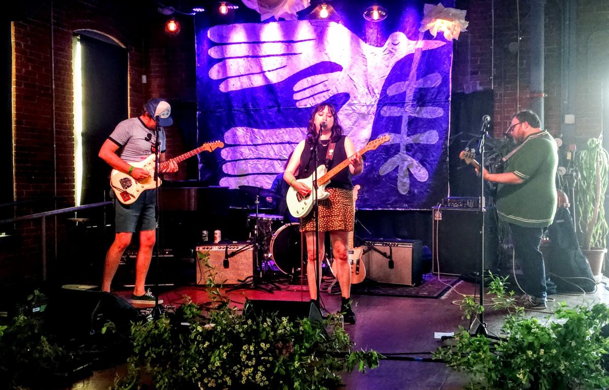 Band playing at Nova Arts