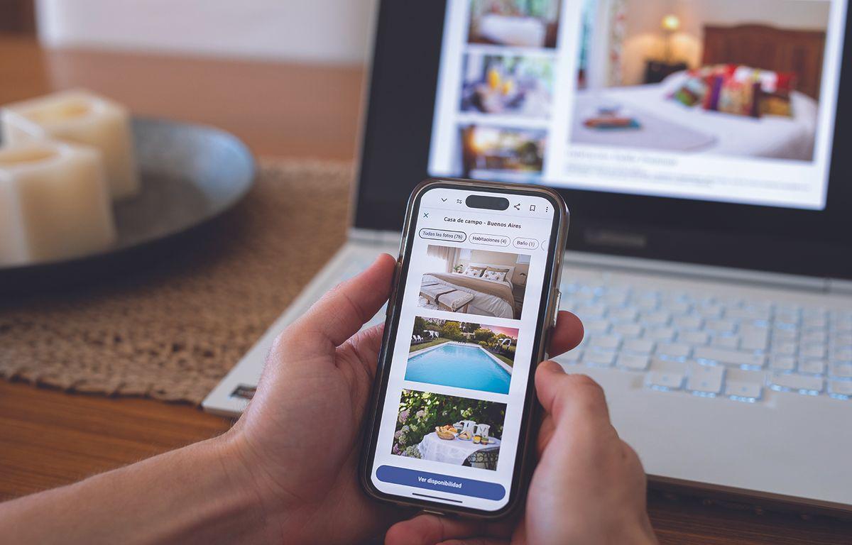 Customer searching online