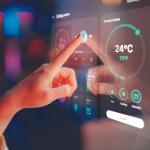 Modern digital thermostat