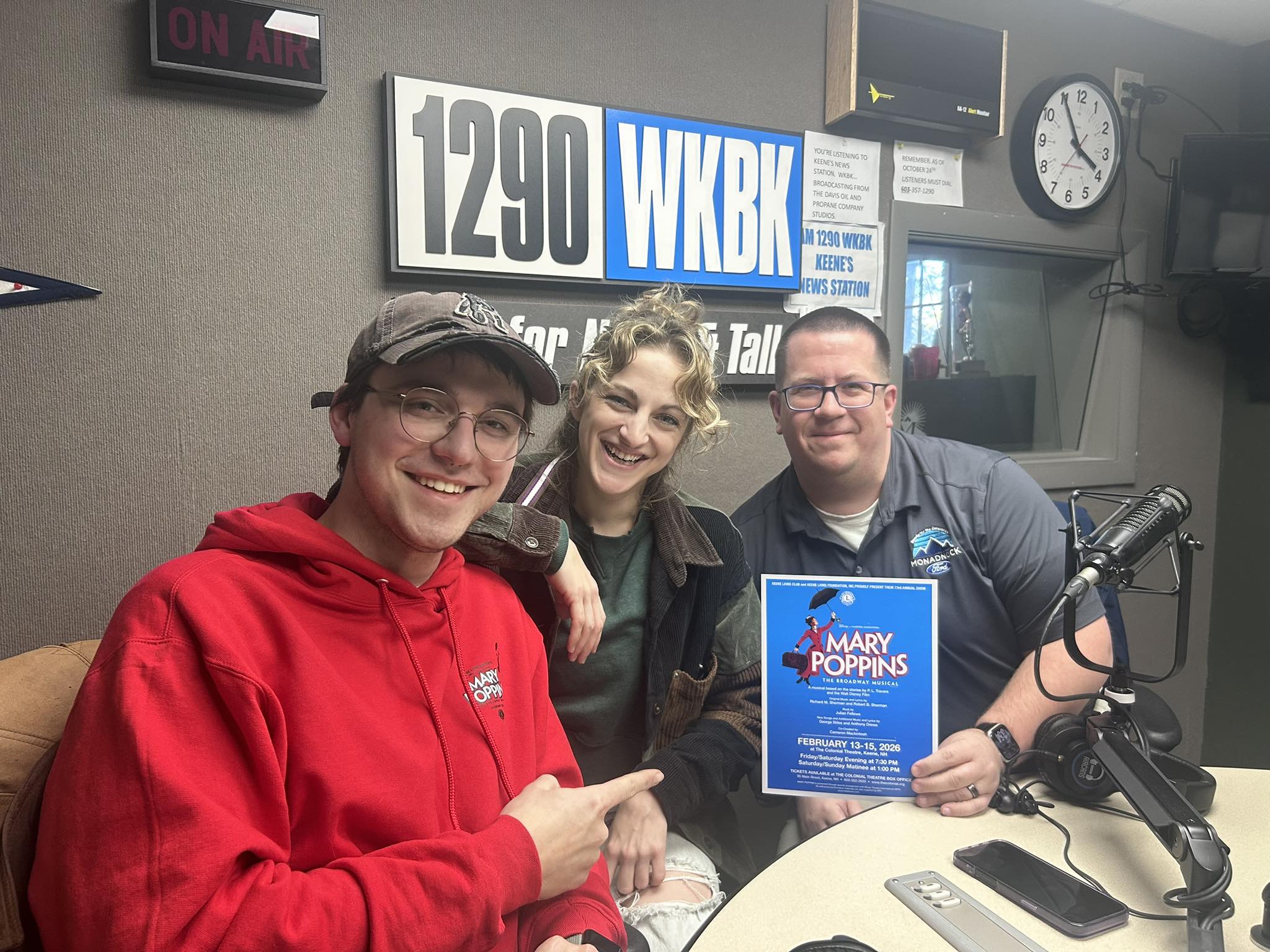 Keene Lions Club Mary Poppins cast