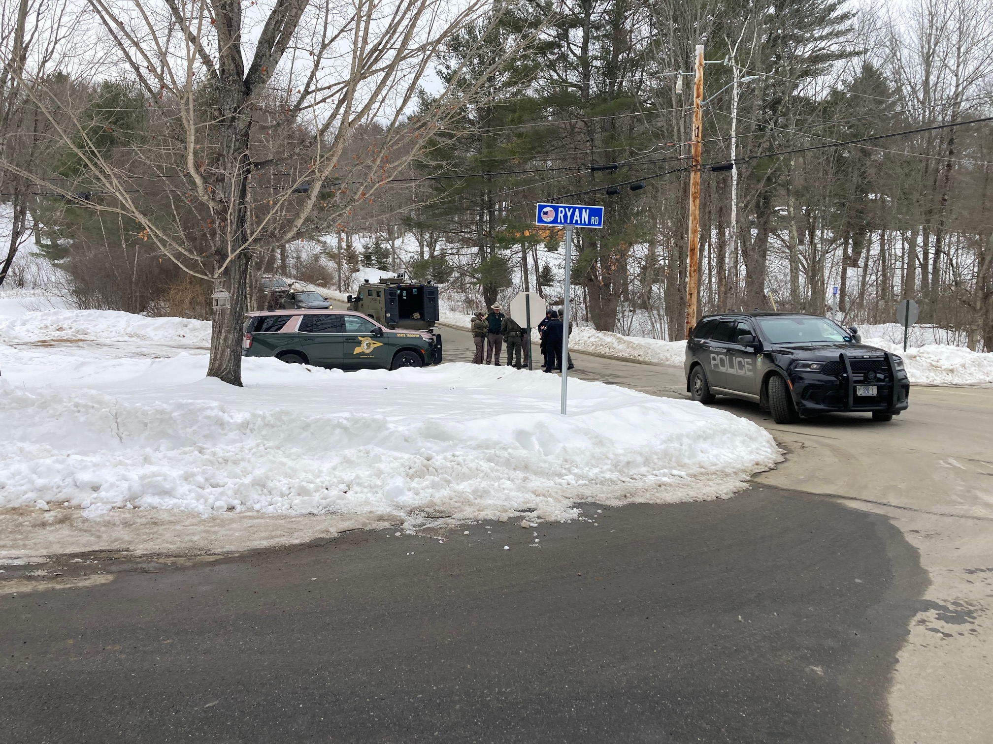 Police presence near Mountain Road in Marlborough