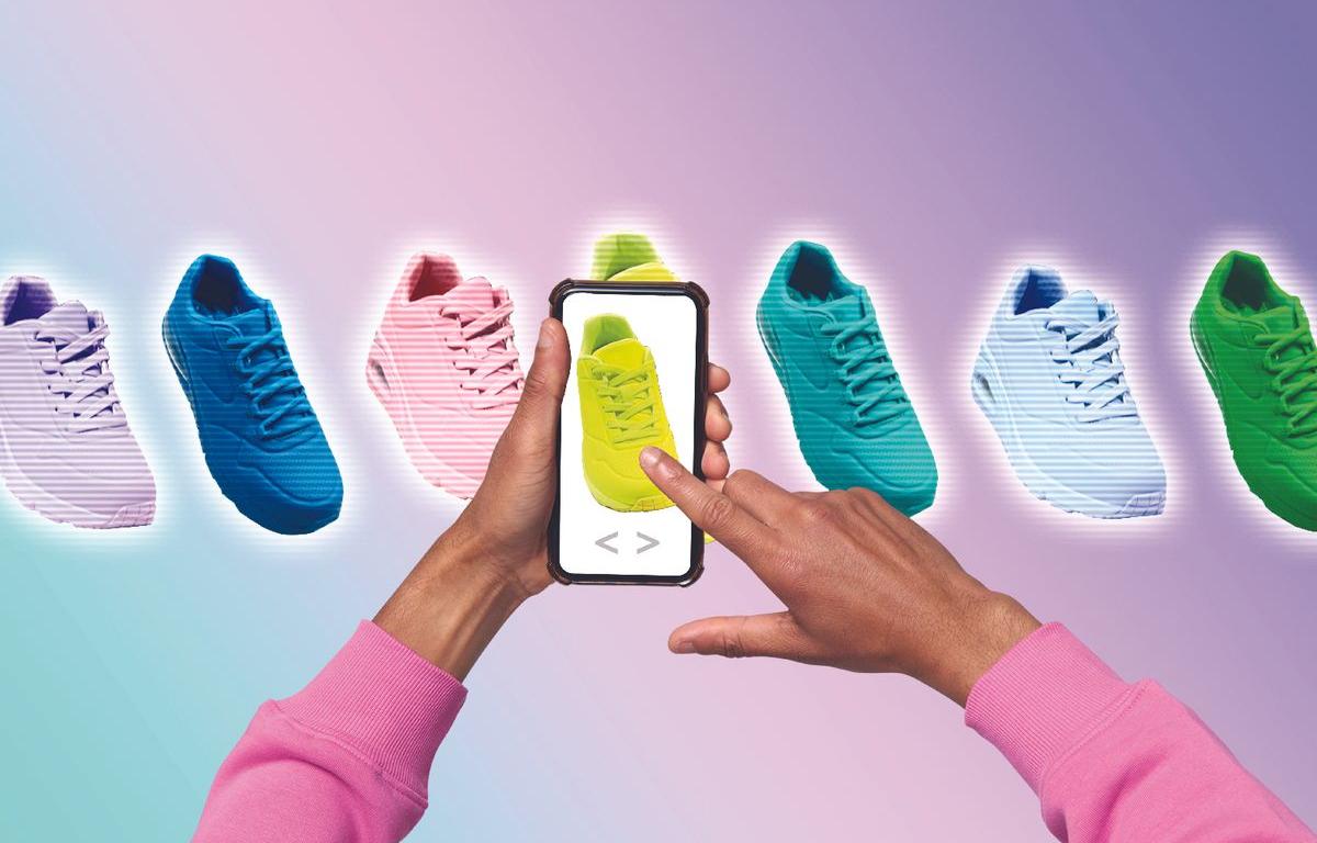 Online search (sneakers)