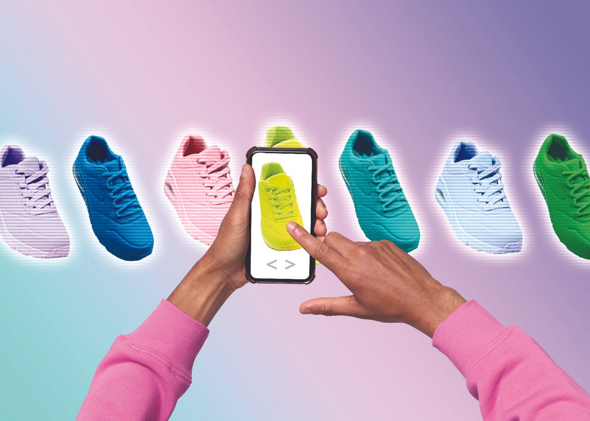 Online search (sneakers)