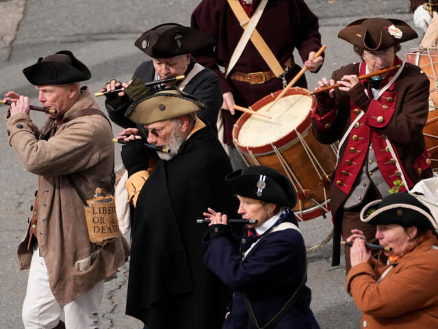 Revolutionary War re-enactment