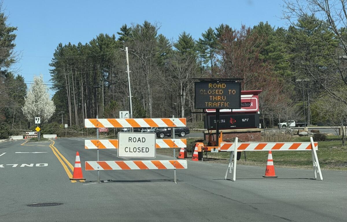 Dinsmoor Woods first day of cutting