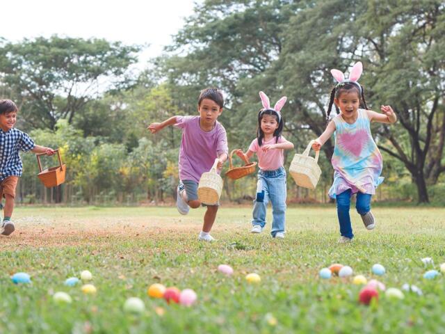 Easter egg hunt