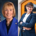 Maggie Hassan and Melinda Treadwell
