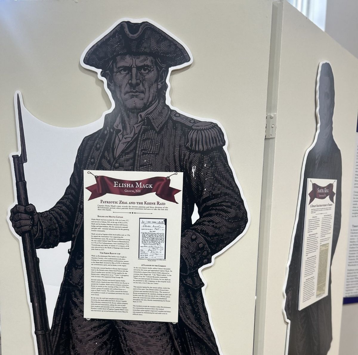 Beyond the Battleboro historical society exhibit