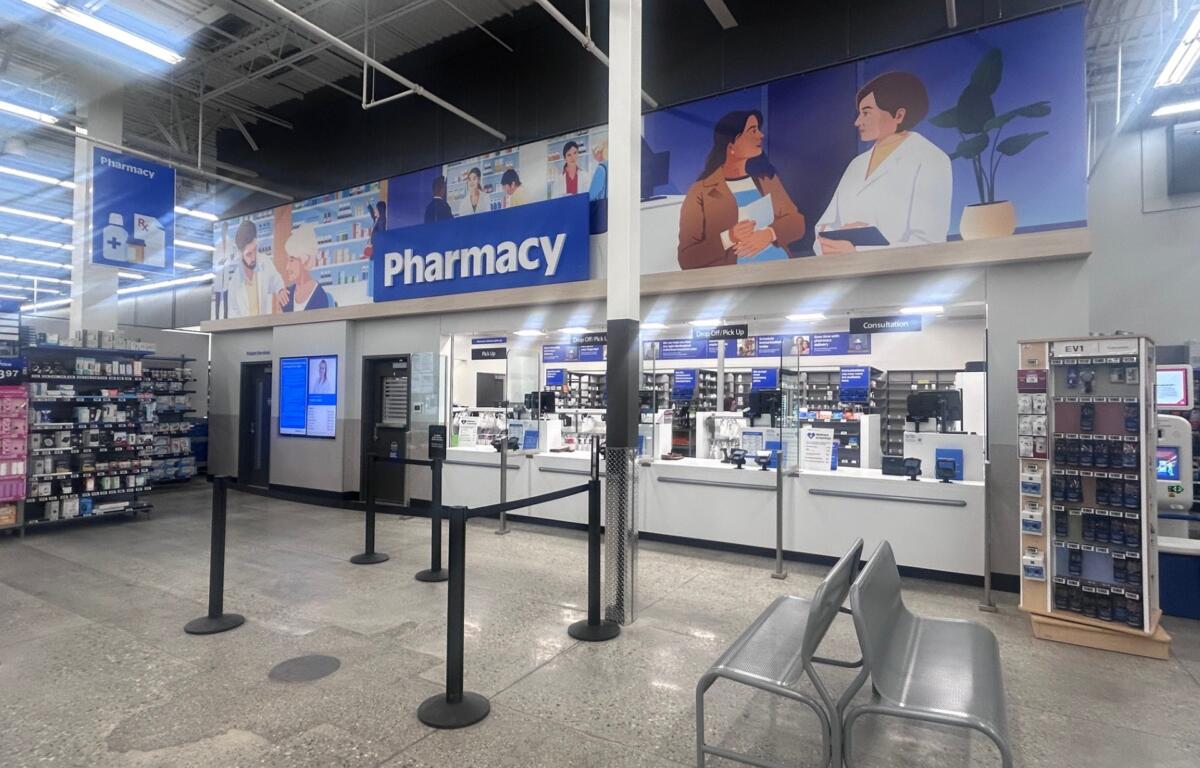 WalMart pharmacy in Keene
