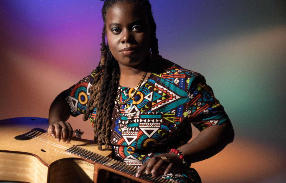 Yasmin Williams performing at the Thing in the Spring