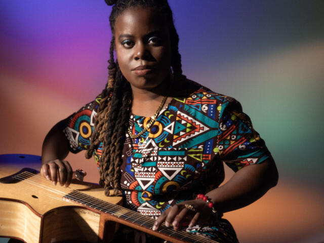 Yasmin Williams performing at the Thing in the Spring