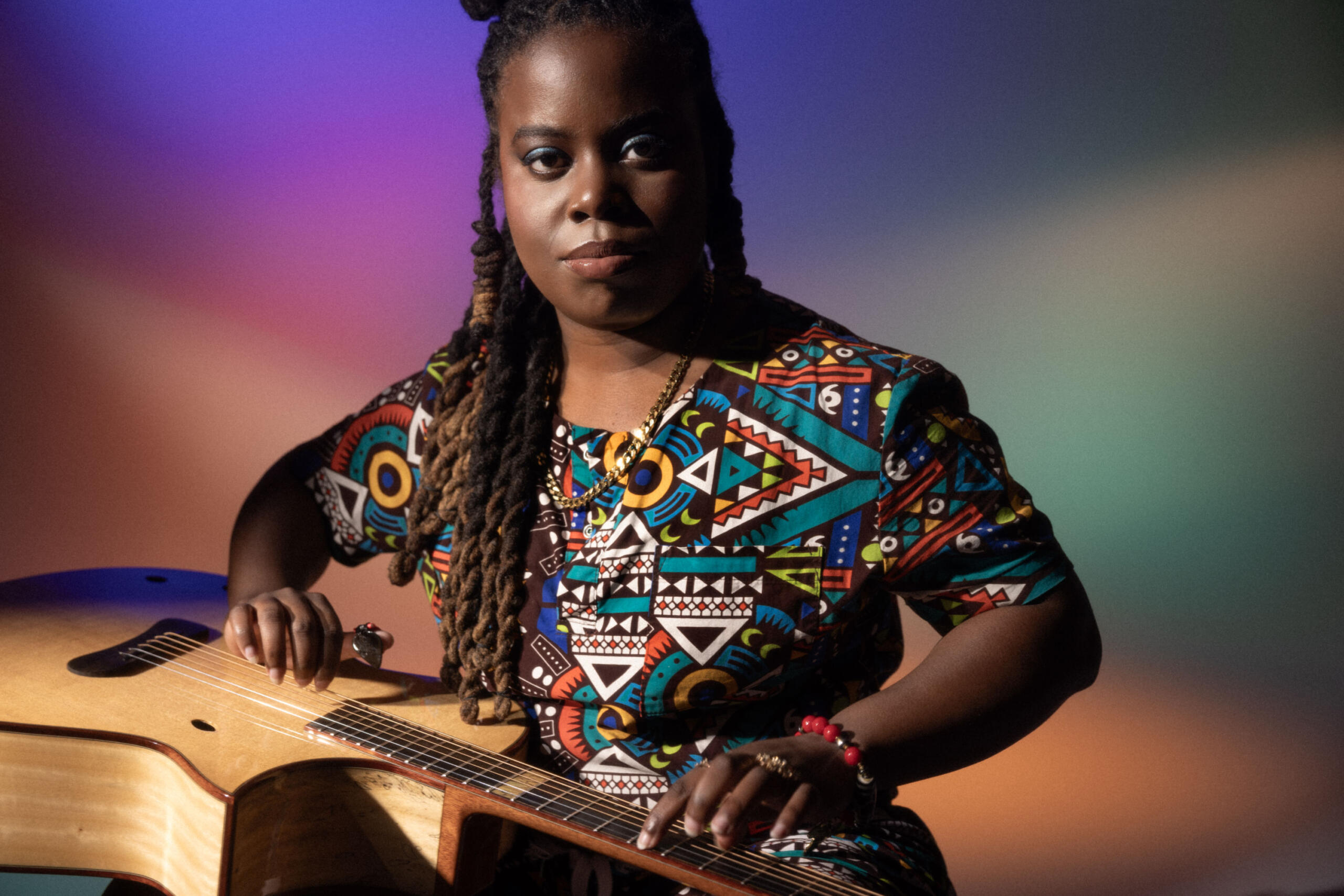 Yasmin Williams performing at the Thing in the Spring