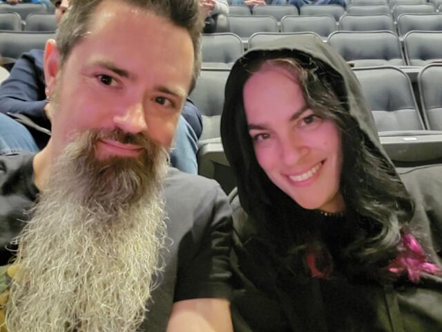 Geoffrey Williams and Melanie Barthel