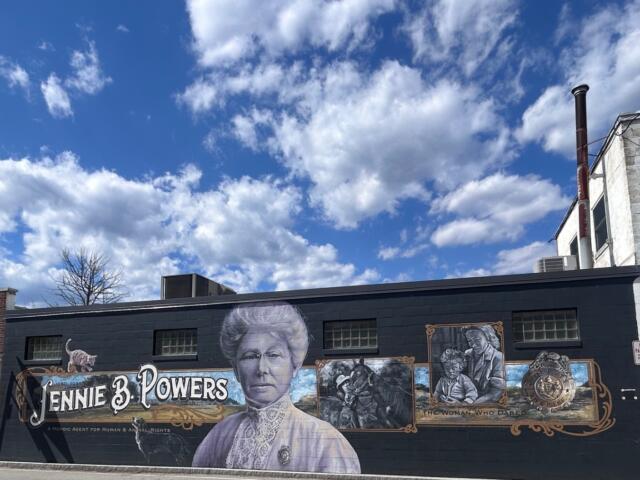 Jennie Powers mural