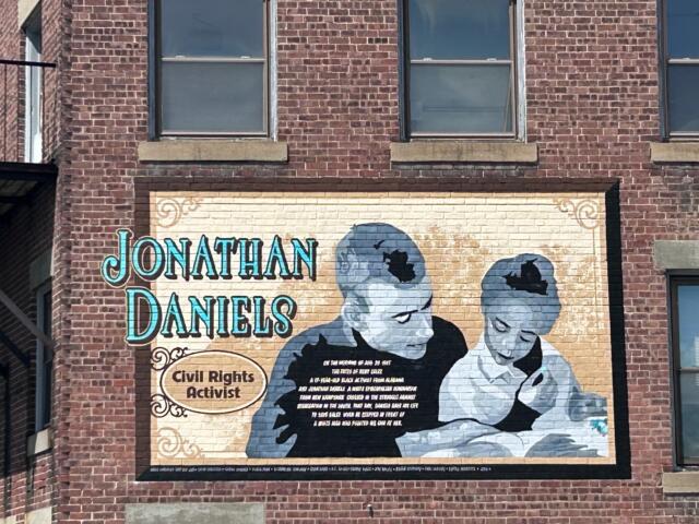 Jonathan Daniels mural