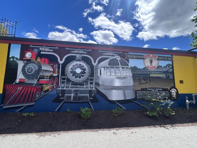 Railroad mural 