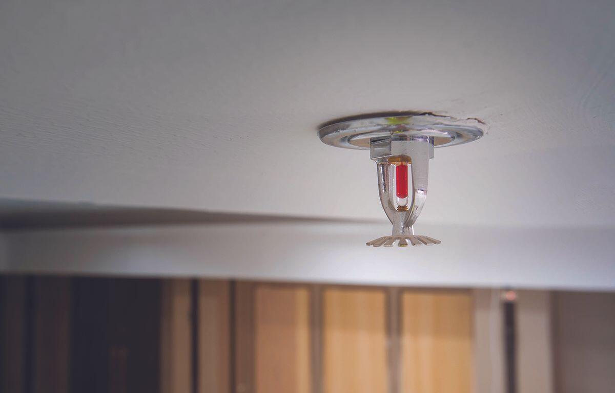 Indoor sprinkler