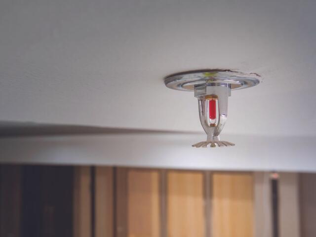 Indoor sprinkler