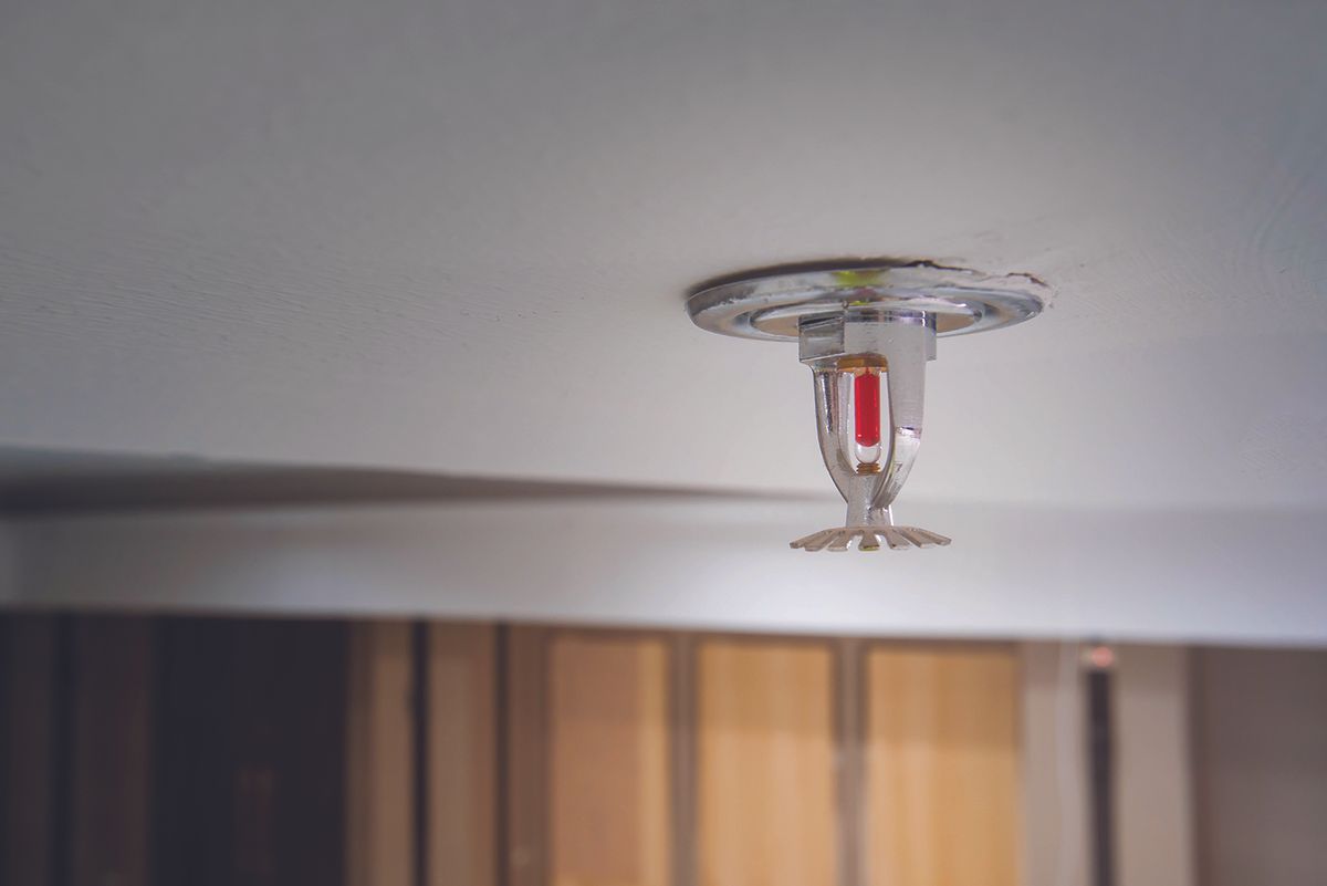 Indoor sprinkler