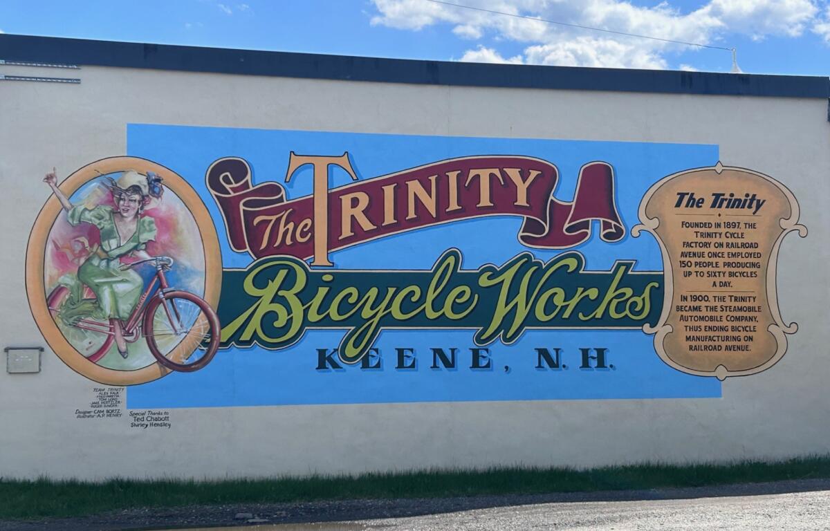 Trinity Bicycle mural