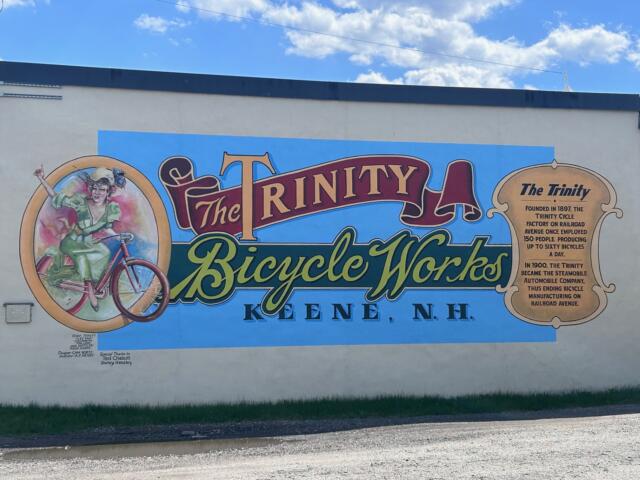 Trinity Bicycle mural