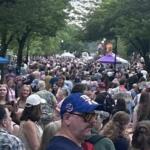 Crowd at Taste of Keene