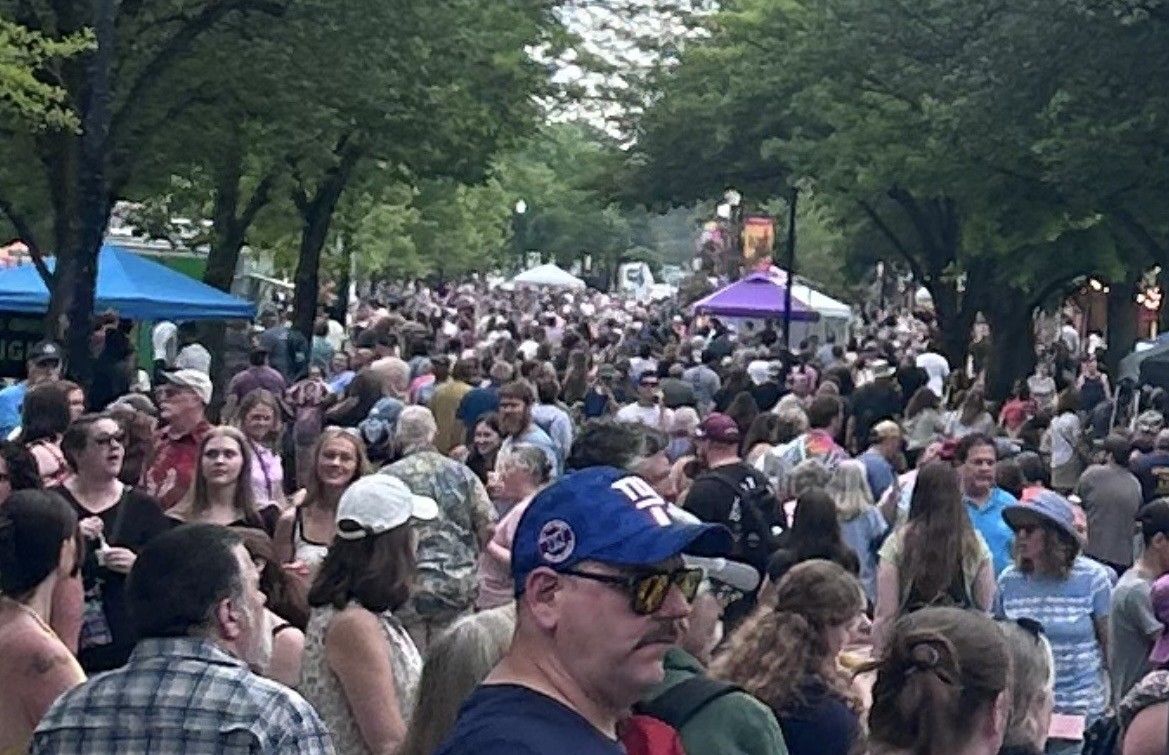 Crowd at Taste of Keene